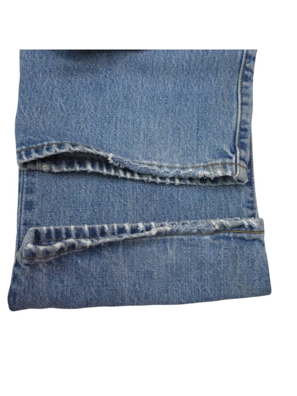 Vintage Levis 501 Original Fit Button Fly Jeans W38 L30 Distressed Light Wash - Picture 11 of 12